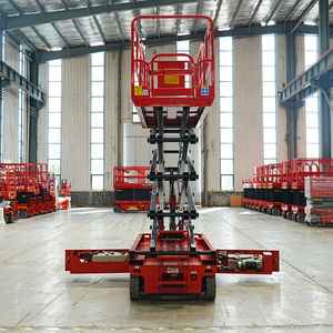 Piattaforma Elevatrice a Forbice Elettrica Compatta Semovente per Lavori Aerei - Product Image 6