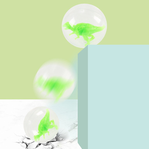 45mm trong suốt Xoắn trứng đồ chơi viên nang bóng tròn bất ngờ trứng với đồ chơi khủng long - Product Image 5