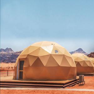 6m 10m extérieur hôtel clair dôme maison glamping géodésique tortue dôme tente avec couverture de toit en PVC - Product Image 5