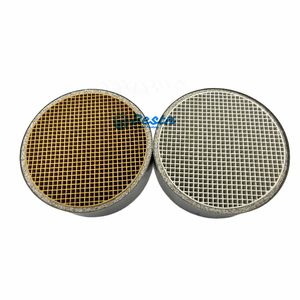 Catalyseur catalytique pour <span class=keywords><strong>poêle</strong></span> <span class=keywords><strong>à</strong></span> <span class=keywords><strong>bois</strong></span> personnalisé 6"x2" en céramique alvéolée avec coque en acier inoxydable pour la découpe de cheminée - Product Image 4