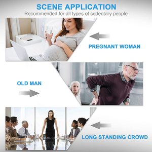 Gối kê chân hình trái tim có tay áo, thiết kế ôm sát độc đáo, chất liệu mút nhớt, có thể điều chỉnh, màu trắng, dành cho người nằm nghiêng - Product Image 6