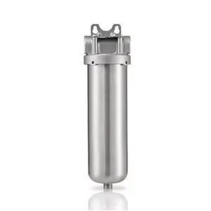 10 20 30 40 Inch Water Filter Cartridge Drinking Water Pre-Filter Housing with Metal/PP filter Elements