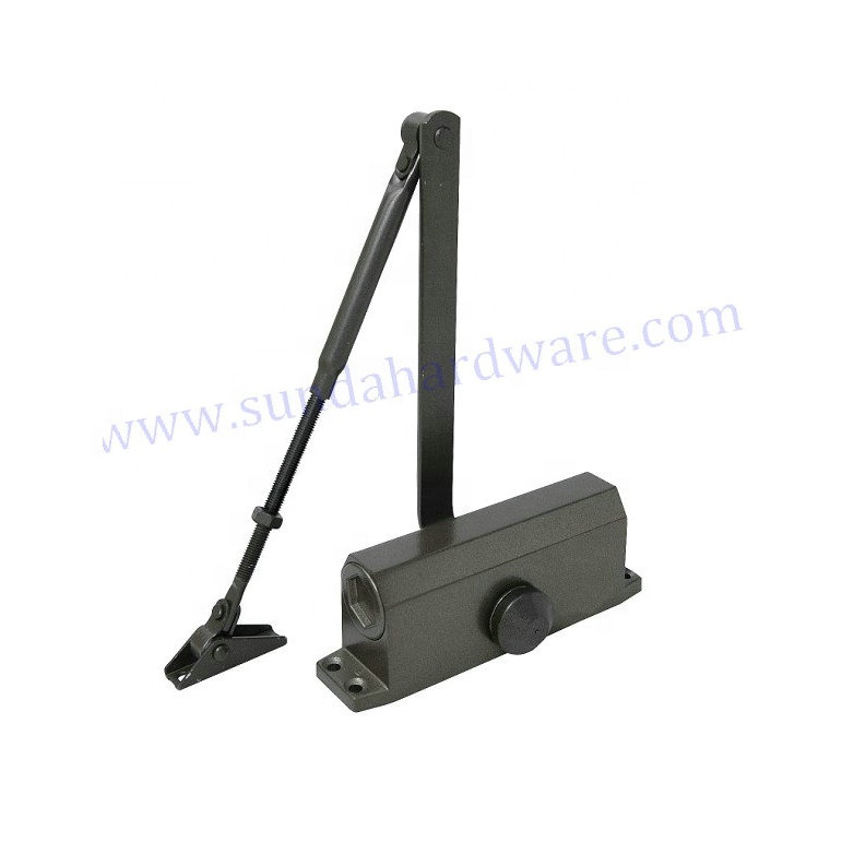 China Medium Heavy Duty Adjustable Automatic Door Closer For 20-150 Kg Door