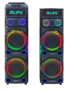 Altavoz de Karaoke OEM 2 X 12 con Pantalla LCD Grande, Altavoz Original para Fiestas con Eco y FM - Product Image 2