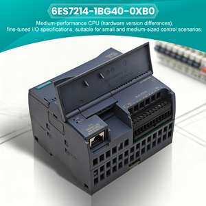 Siemens PLC baru asli SIMATIC S7-1200 CPU 1214C S7 1200 1214C AC DC Relay kompak CPU PLC Controller Controller - Product Image 3