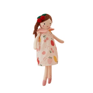 Poupée ballerine Tutu |   Poupée noire endormie |   Jouet en peluche multiculturel en coton PP |   Compagnon de sommeil super doux pour câliner - Product Image 4