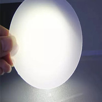 Plaque diffuseur 50-90% de transmittance PS PC PMMA, vente en gros de diffuseurs pour éclairage LED