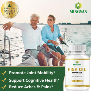 OEM/ODM Premium <span class=keywords><strong>Brain</strong></span> Health & Heart Support Suplemento Omega-3 de alta absorción Cápsulas blandas de aceite de pescado - Product Image 3