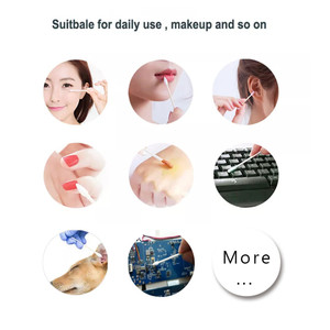 Q 팁 대나무 스틱 Q 팁 코튼 버드 15Cm 청소 Coton Tige 면봉 - Product Image 4