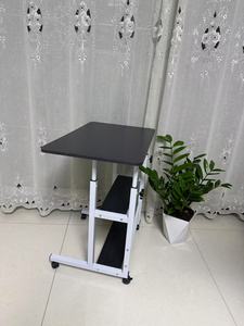 Moderne Eenvoudige Ergonomische Laptop Tafel Converteerbare Pc Bureau Met Opslag Beweegbare Handmatige Lift Verstelbare Houten Computerbureau - Product Image 6