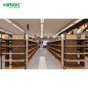 Highbright Supermarket Full Store <b>Shelving</b> Solution / Convenience Store Complete Retail Fixtures - Product Image 1