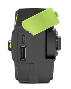 Radio météo solaire étanche avec lampe de poche dynamo et fonction radio Internet MD-090P, haut-parleur portable d'urgence AM FM - Product Image 6