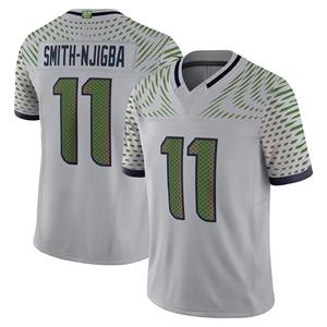 Nueva Tercera Generación de Seattle City 10 #   Kupp 14 #   Darnold 7 # Smith 11 # Camiseta de Fútbol Americano Smith-Njigba Cosida - Product Image 3