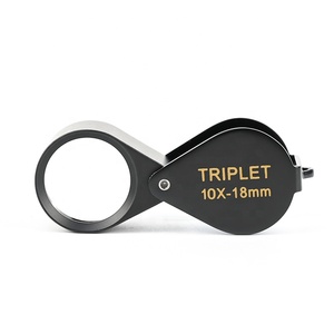 <span class=keywords><strong>Best</strong></span> Verkopende Beste Prijs Hoge Kwaliteit LPM-5032B Zwarte Kleur Hand <span class=keywords><strong>Loupe</strong></span> 10x-18Mm - Product Image 3