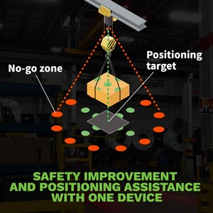 Đèn cảnh báo cần cẩu LED 24V điều khiển từ xa, an toàn, vùng cấm điểm mù xanh đỏ, biển báo dừng, nguy hiểm bức xạ Side Maker 12V - Product Image 5