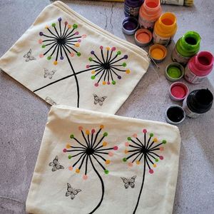 Bolsa de Aseo Personalizada Lisa y Ecológica de Lona de Algodón, Bolsa de Accesorios al por Mayor, Bolsa de Maquillaje Natural con Cierre - Product Image 2