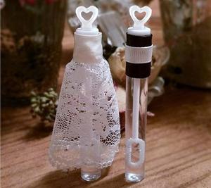 Mini varitas de burbujas de corazón para fiestas, Varita de burbujas para bodas y aniversarios, paquete de 48 Uds. - Product Image 4