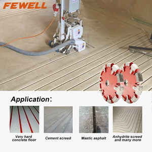 Lame de scie circulaire diamantée à rainures en V de 115 mm pour chauffage par le sol, épaisseur 15 mm, pour la découpe de béton dur et de ciment - Product Image 6