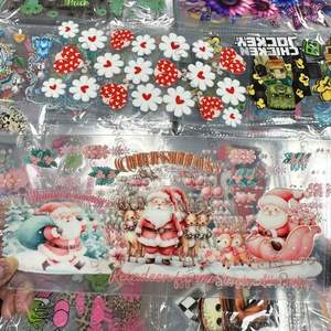 <span class=keywords><strong>Nice</strong></span> 16Oz UV DTF décalcomanies autocollants de transfert de chaleur imperméables et lavables pour tasses tasse de noël wraps transferts décalcomanies étiquette Pu - Product Image 3