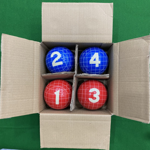 Palle <span class=keywords><strong>Bocce</strong></span> in resina Set regolazione misura 107mm <span class=keywords><strong>Bocce</strong></span> gioco per esterno - Product Image 2