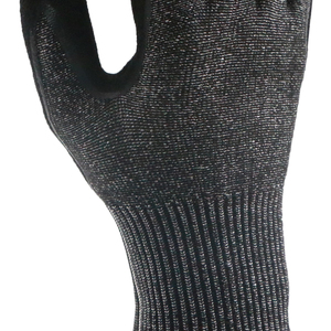 MaxiTough Gants de travail de construction résistants aux coupures Niveau <span class=keywords><strong>D</strong></span> Gants de protection noirs pour travaux de construction avec adhérence - Product Image 3