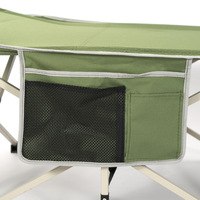 Fabricant Hitree LOGO personnalisé EN581 métal extérieur Portable sommeil sauvetage simple Kamp Yatak lit de Camping pliant