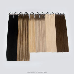 כפול צבוע גס שיער אדם רוסי פרפר גאון wft עם חור באמצע xo חור באמצע xo חור - Product Image 4