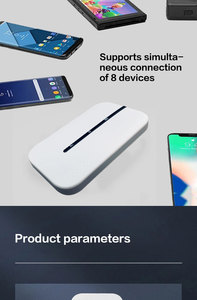เราเตอร์ MIFI แบบ Dual Band OEM 4G LTE WiFi สำหรับรถยนต์และการเดินทางกลางแจ้ง พร้อมฟังก์ชันไฟร์วอลล์ รองรับซิมการ์ดความถี่ 2.4G - Product Image 3