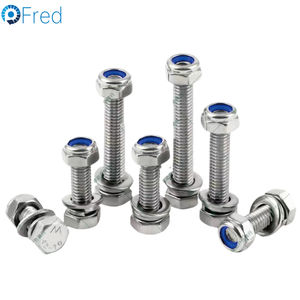 Écrous de blocage en nylon à insertion mince en acier inoxydable 5/16 "-18" - Product Image 3