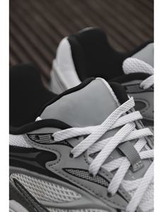 Scarpe da Corsa Casual Retro <span class=keywords><strong>Uomo</strong></span> Donna Triple Black in Mesh, Scarpe da Camminata alla Moda per Tutte le Stagioni Primavera Autunno Inverno - Product Image 5