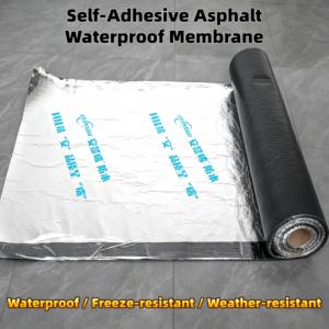 Rouleau <span class=keywords><strong>de</strong></span> membrane d'étanchéité en bitume modifié polymère auto-adhésif <span class=keywords><strong>de</strong></span> qualité supérieure pour la réparation <span class=keywords><strong>de</strong></span> toitures et l'étanchéité des fuites - Product Image 1
