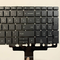 Keyboard Laptop Nirkabel Spanyol Baru dengan Lampu Latar LED dan Sakelar Gateron untuk Probook 450 G8/G9/G10 455 G8/G9/G10 650 G8