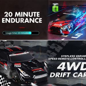 SJY-8000E~8002E Voiture de course électrique télécommandée 2,4 GHz RC Drift 20 km/h 1:16 Quatre canaux Haute vitesse Jouet pour garçons - Product Image 6