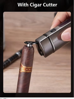 Briquet Électrique Écologique Avancé 2026 - Accessoire Fumeur Portable en Métal Coupe-Vent Rechargeable par USB