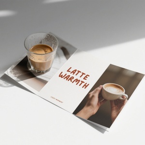 Custom Offset Printing Film Manufacturer Size Design Cheap 4 Fold Brochure Folded <b>Leaflet</b> Flyer Pamphlet Brochure Printing - Product Image 2