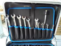 Ensemble d'outils professionnels avec valise, combinaison de 85 pièces, modèle allemand, vente en gros, 02LB015