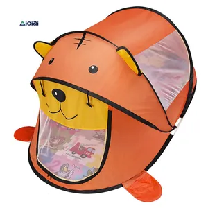 Aioiai tenda crianças brinquedo, bonito para crianças, barraca de jogos internos, tigre, tenda infantil