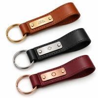 Porte-clés personnalisé en cuir avec logo, collection de porte-clés, vente directe en gros, souvenir, fabricant en gros