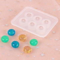 Moule en silicone pour perles pendantes en cristal blanc écologiques, vente chaude, fabrication de bijoux DIY, coupe carrée, diamant ovale, bracelet, collier
