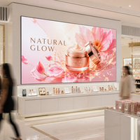 Écran LED intérieur haute définition P0.93 facile à installer pour les magasins de détail et les centres commerciaux, mur vidéo 4K