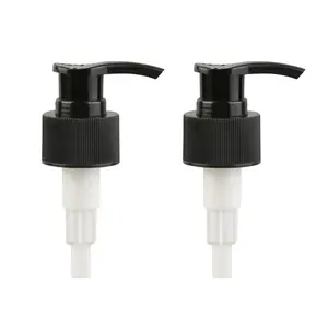 Factory price 24/410 24mm White Black Cosmetic Plastic Hair Oil Body Wash Shampoo Lotion Dispenser Pump