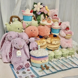 Peluche di Animali Jellys Cats: Drago, Orso, Gatto, Cane, Piante, Dessert, Vari Ciondoli e Peluche per Borse a Tracolla - Product Image 1