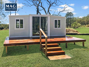 Guangzhou <span class=keywords><strong>MAG</strong></span> Factory Maison en conteneur extensible de haute qualité et durable 40 pieds avec carrelage - Product Image 3