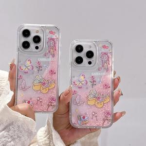 เคสโทรศัพท์ XP939ลายกระดิ่งลมและผีเสื้อดูดทรายเข้ากันได้กับ iPhone 16 PRO MAX เวลา5น. 14น. 13:00น. ใหม่กันกระแทก - Product Image 3