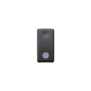 Interruttore unipolare illuminato 'SISTEM' 10Ax 250V - Nero - Product Image 3