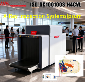 ฮิควิชั่น ISD-SC100100S-H4CVL เครื่องตรวจสอบความปลอดภัยด้วยรังสีเอกซ์ขนาด 1000x1000 มม. สำหรับการตรวจสอบความปลอดภัยในสนามบิน สถานีรถไฟ และสถานีรถไฟใต้ดิน - Product Image 1