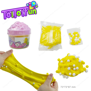 Ensemble de slime liquide gâteau bulle éponge, jouet à extruder, non toxique, sûr, en plastique, cadeau d'anniversaire pour enfants, garçons et filles - Product Image 3