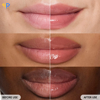 Ensemble de gloss et rouges à lèvres véganes, gloss nude, échantillon gratuit, cosmétiques à marque privée, gloss mat, brillant, mini gloss pailleté