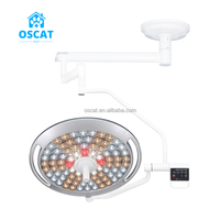 OSCAT équipement vétérinaire Oper lampe de statut de salle d'opération double tête ot led plafond opération sans ombre théâtre mural