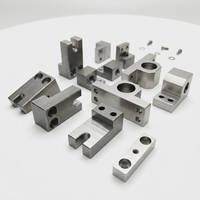 Componentes Robóticos de Mecanizado CNC Personalizados, Carcasa de Engranaje de Aluminio de Precisión para Robots, Piezas de Automatización OEM, Electroerosión por Hilo, Certificación CE